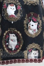 画像5: Enchantlic Enchantilly / 猫の女王の肖像画ジャンパースカート Free ブラック H-26-05-07-1049-LO-OP-NS-ZH (5)