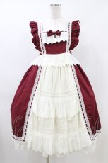 画像1: ALICE and the PIRATES / My Dear Dollベビードールジャンパースカート Free ボルドー H-26-05-07-1050-PA-OP-NS-ZH (1)