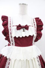 画像4: ALICE and the PIRATES / My Dear Dollベビードールジャンパースカート Free ボルドー H-26-05-07-1050-PA-OP-NS-ZH (4)