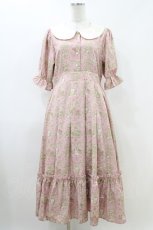 画像1: m petit by misako / NINA’Sコラボトワルドジュイワンピース M ピンク H-26-05-07-1053-LO-OP-NS-ZH (1)