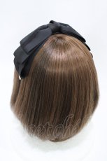 画像2: m petit by misako / AM*NIリボンカチューシャ  ブラック H-26-05-07-1007-LO-AC-NS-ZH (2)