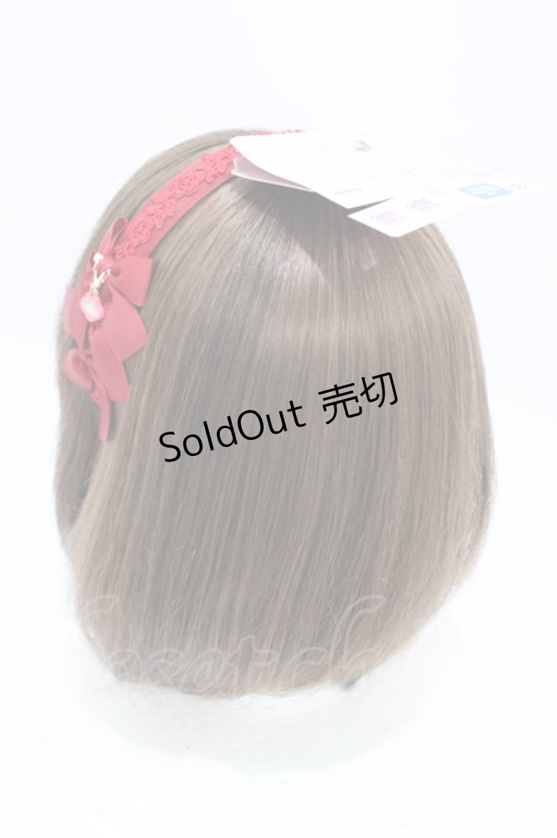 画像2: m petit by misako / AMハローキティ/カチューシャ  レッド H-26-05-07-1008-LO-AC-NS-ZH (2)