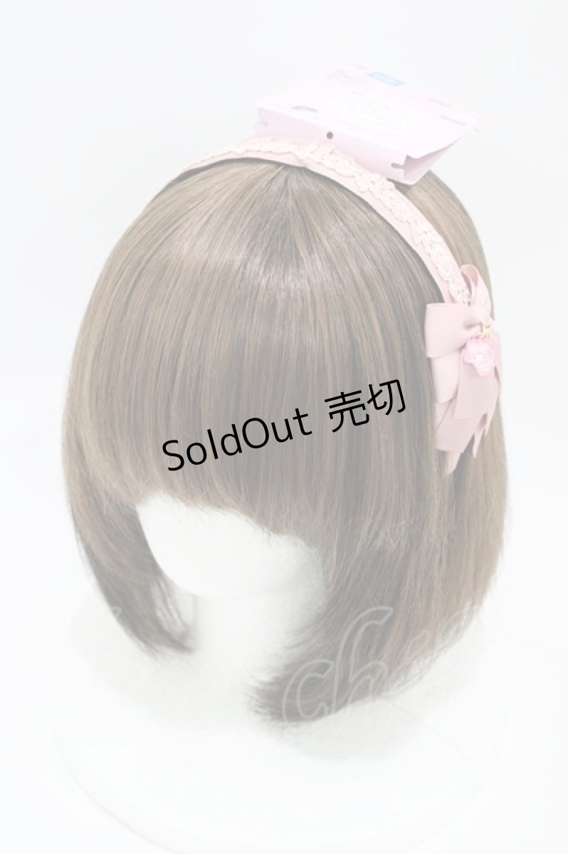 画像1: m petit by misako / AMマイメロディ/カチューシャ  ピンク H-26-05-07-1009-LO-AC-NS-ZH (1)