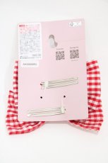 画像2: m petit by misako / AM2Pイチゴクリップ  レッド H-26-05-07-1011-LO-AC-NS-ZH (2)