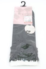 画像1: m petit by misako / AMCSシアーハートレース  ブラック H-26-05-07-1022-LO-ZA-NS-ZH (1)