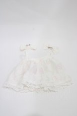 画像2: BABY,THE STARS SHINE BRIGHT / くみゃちゃんのStrawberry Garden刺繍くみゃちゃんジャンパースカート  オフ白 H-26-05-07-1028-BA-ZA-NS-ZH (2)