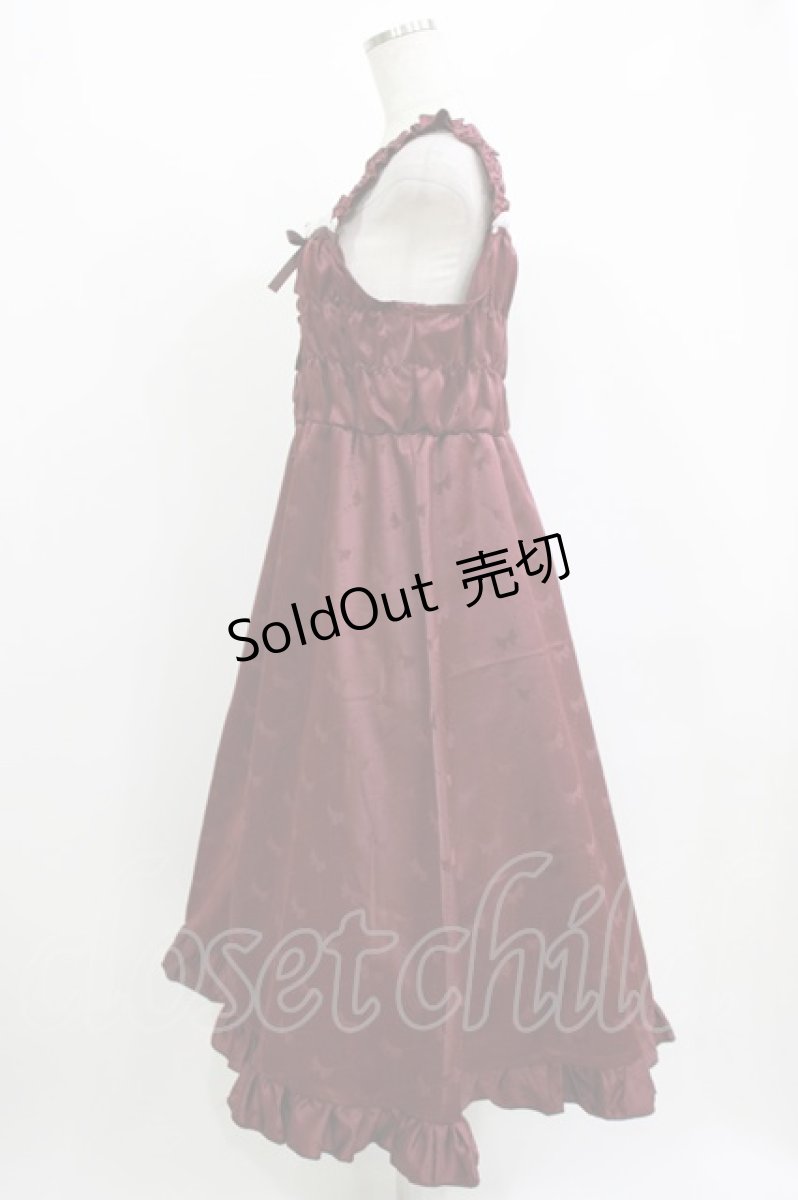 画像2: Cherirulu Chocola / TT*MINリボン LL ワイン H-26-05-07-006-LO-OP-NS-ZH (2)