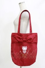 画像1: m petit by misako / サンリオキャラクターズHello Kitty AMリボンタテナガトート  レッド H-26-05-07-063-LO-BG-NS-ZH (1)