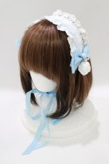 画像1: BABY,THE STARS SHINE BRIGHT / ロザリィ・ローズヘッドドレス  サックス H-26-05-07-073-BA-AC-NS-ZH (1)