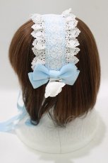 画像2: BABY,THE STARS SHINE BRIGHT / ロザリィ・ローズヘッドドレス  サックス H-26-05-07-073-BA-AC-NS-ZH (2)