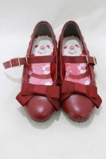 画像1: m petit by misako / サンリオキャラクターズコラボハローキティパンプス S レッド H-26-05-07-077-LO-SH-NS-ZH (1)