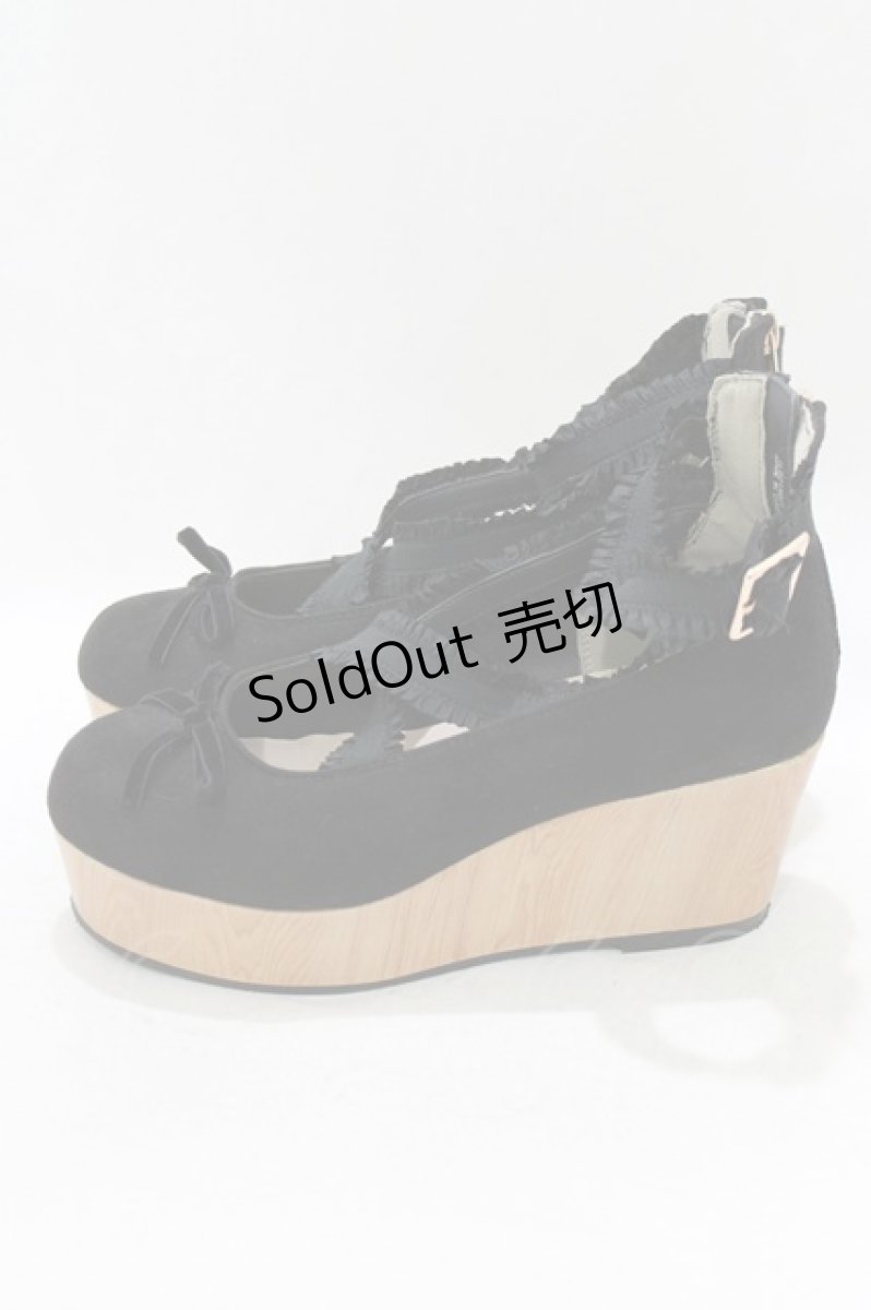 画像2: axes femme POETIQUE / バレリーナシューズ L ブラック H-26-05-07-080-AX-SH-NS-ZH (2)