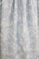 画像4: m petit by misako / NINA'S/RVパニエスカート M サックス/アリボリー リバーシブル H-26-05-07-017-LO-SK-NS-ZH (4)