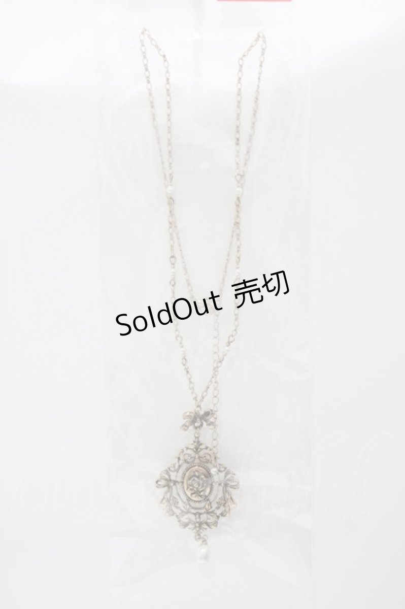 画像2: Kurumi Collaboration / CLK*ネックレス  アンティークゴールド H-26-05-08-003-LO-AC-NS-ZH (2)