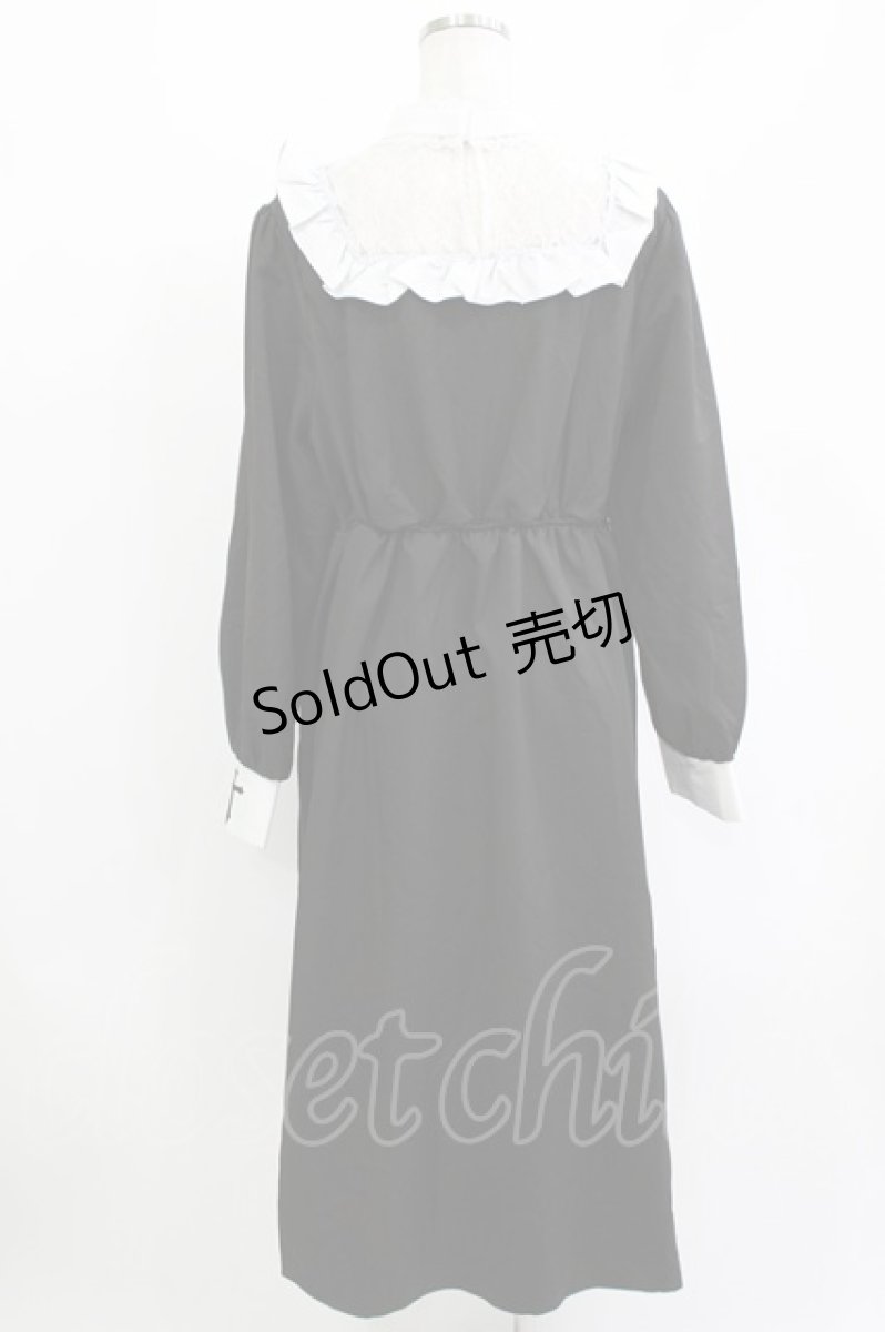 画像3: DearMyLove / ブラックマリアワンピース 3L ブラック H-26-05-08-032-GO-OP-NS-ZH (3)