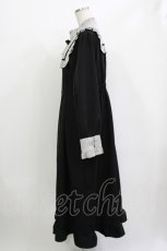 画像2: DearMyLove / クロス刺繍シスターワンピース 4L ブラック/グレー H-26-05-08-033-LO-OP-NS-ZH (2)