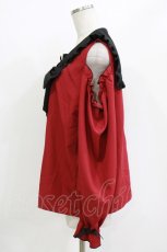 画像2: DearMyLove / セーラーオフショルリボンブラウス 4L レッド/ブラック H-26-05-08-041-LO-BL-NS-ZH (2)