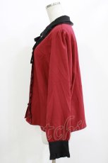 画像2: DearMyLove / クロス刺繍襟ブラウス 4L ブラック H-26-05-08-042-LO-BL-NS-ZH (2)