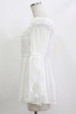 画像2: axes femme kawaii / 2WAY姫袖ブラウス M 白 H-26-05-08-047-AX-BL-NS-ZH (2)