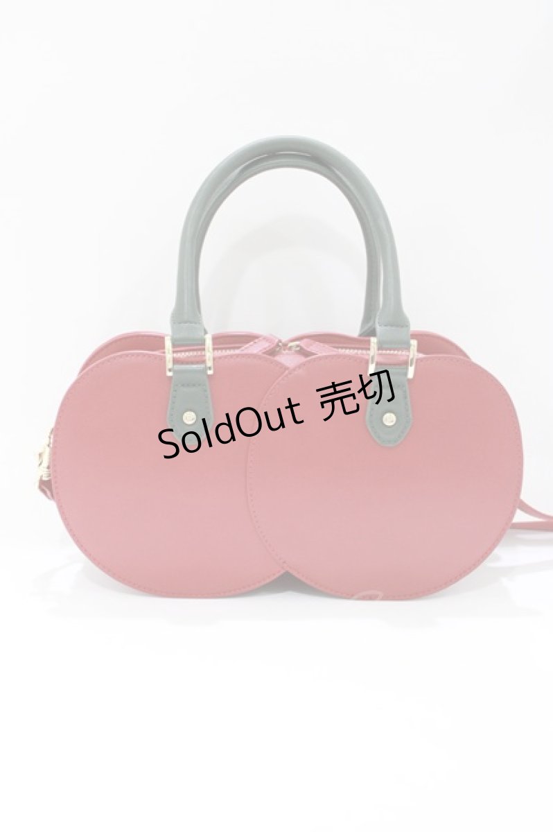 画像3: Maison de FLEUR / チェリーショルダーバッグ  レッド H-26-05-08-058-LO-BG-NS-ZH (3)