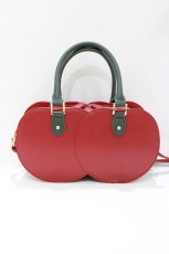 画像3: Maison de FLEUR / チェリーショルダーバッグ  レッド H-26-05-08-058-LO-BG-NS-ZH (3)