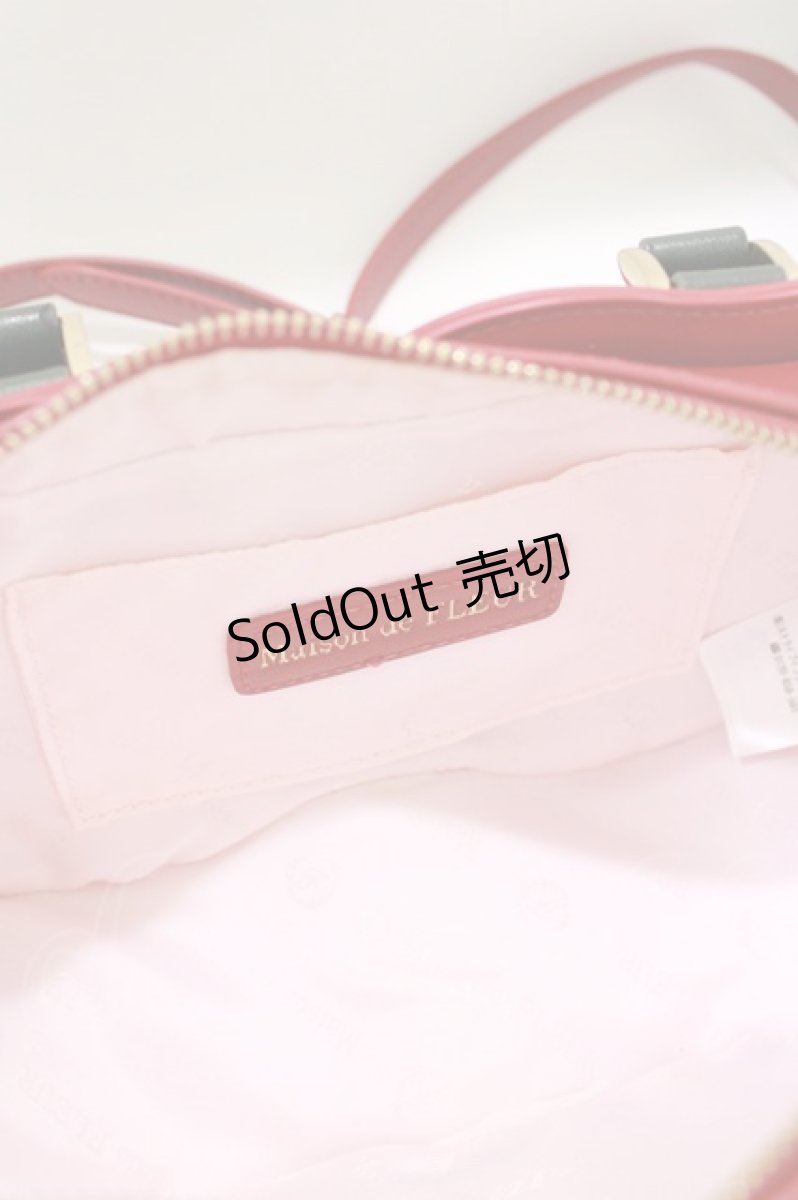 画像5: Maison de FLEUR / チェリーショルダーバッグ  レッド H-26-05-08-058-LO-BG-NS-ZH (5)