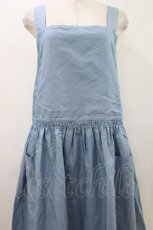 画像4: Jane Marple / Vintage marine tablier skirt  ブルーグレイ×ネイビー H-26-05-08-1009-JM-SK-KB-ZH (4)