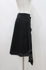画像2: PEACE NOW / アシメガーゼスカート M 黒 H-26-05-08-1019-PU-SK-AK-ZH (2)