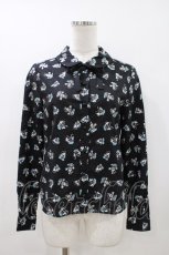 画像1: MILK / MICKEY MOUSEブラウス  ブラック H-26-05-08-1021-ML-BL-KB-ZH (1)