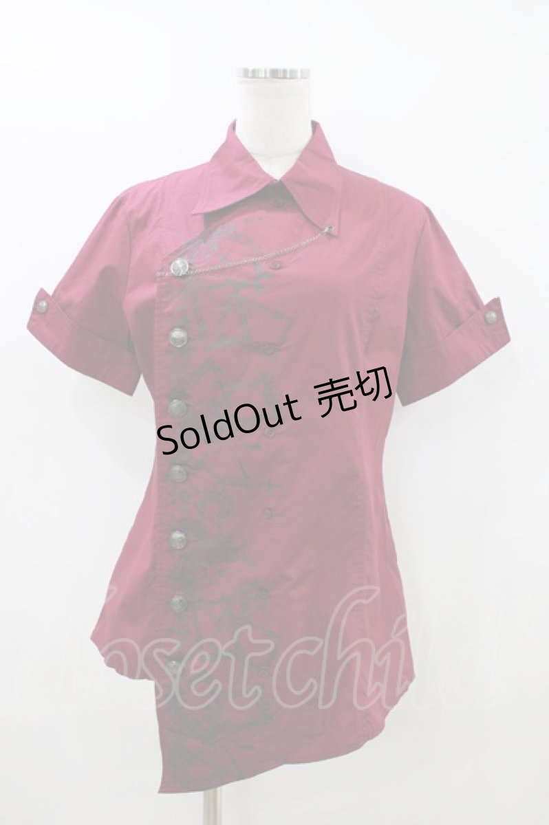 画像1: PUTUMAYO / rotten framesブラウス  ボルドー H-26-05-08-1024-PT-BL-KB-ZH (1)