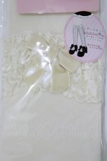 画像2: m petit by misako / ECAMHSフリルリボン  生成り H-26-05-08-063-LO-AC-NS-ZH (2)