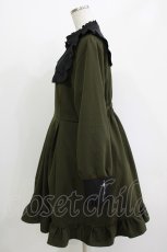 画像2: DearMyLove / クロス刺繍シスターワンピース 4L カーキ H-26-05-08-013-LO-OP-NS-ZH (2)