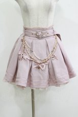 画像1: LIZ LISA / デコラチェーンベルトスカート 0 ピンク H-26-05-09-030-LO-SK-NS-ZH (1)