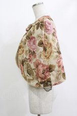 画像2: Kurumi Collaboration / TT*KRゴブランケープ L ベージュ H-26-05-09-031-LO-TO-NS-ZH (2)