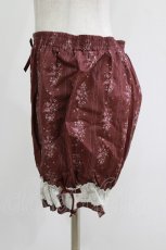 画像2: Kurumi Collaboration / Fairy’s Bouquetドロワーズ L ワイン H-26-05-09-034-LO-PA-NS-ZH (2)