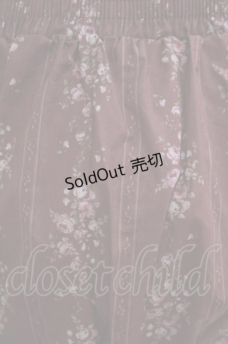 画像4: Kurumi Collaboration / Fairy’s Bouquetドロワーズ L ワイン H-26-05-09-034-LO-PA-NS-ZH (4)