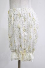 画像2: Kurumi Collaboration / Fairy’s Bouquetドロワーズ L 白/イエロー H-26-05-09-035-LO-PA-NS-ZH (2)