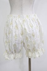 画像3: Kurumi Collaboration / Fairy’s Bouquetドロワーズ L 白/イエロー H-26-05-09-035-LO-PA-NS-ZH (3)