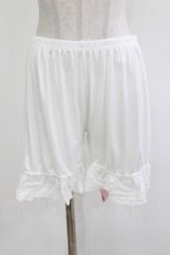 画像1: m petit by misako / AM3ブカサネスソレース L~LL 白 H-26-05-09-036-LO-PA-NS-ZH (1)