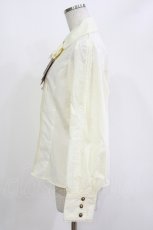画像2: Kurumi Collaboration / ノエル・ド・メモワール ブラウス L アイボリー H-26-05-09-050-LO-BL-NS-ZH (2)