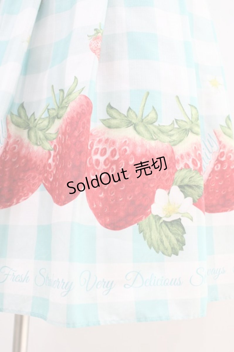 画像5: Emily Temple cute / ギンガムチェックBERRYワンピース  ミント H-26-05-09-1023-ET-OP-KB-ZH (5)
