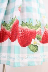 画像5: Emily Temple cute / ギンガムチェックBERRYワンピース  ミント H-26-05-09-1023-ET-OP-KB-ZH (5)