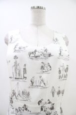 画像4: Jane Marple Dans Le Salon / La dinetteのエプロンドレス M オフホワイト H-26-05-09-1026-JM-OP-KB-ZH (4)