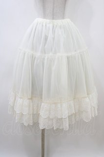 Melody BasKet / Cotton candyパニエ M アイボリー H-26-05-09-1033-LO