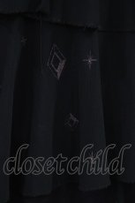 画像4: h.Jelly HONEY / ティアードキャミワンピース  ブラック H-26-05-09-1038-HN-OP-KB-ZH (4)