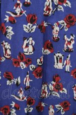 画像3: Jane Marple Dans Le Salon / Dance With Roses Drawstring Skirt  ネイビー H-26-05-09-1044-JM-SK-KB-ZH (3)
