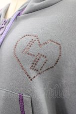 画像3: LAND by MILK BOY / HEART STONE HOODIES  ブルー H-26-05-09-1059-PU-TO-KB-ZH (3)