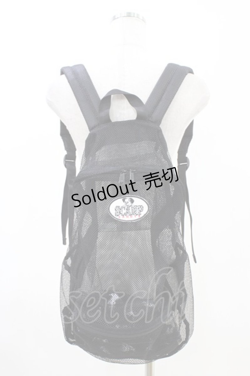画像1: Candy Stripper / SCAMP CANDYS MESH BACKPACK  ブラック H-26-05-09-1010-PU-BG-KB-ZH (1)