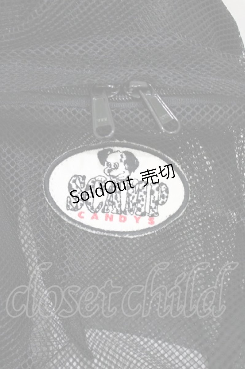 画像3: Candy Stripper / SCAMP CANDYS MESH BACKPACK  ブラック H-26-05-09-1010-PU-BG-KB-ZH (3)