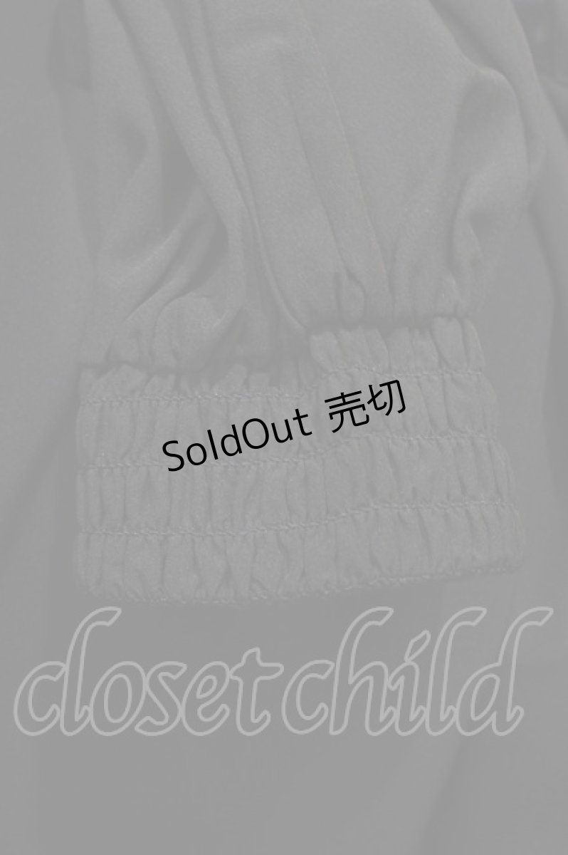 画像5: Ozz Croce / 薔薇刺繍レイヤードワンピース  黒 H-26-05-09-1018-OO-OP-AK-ZH (5)
